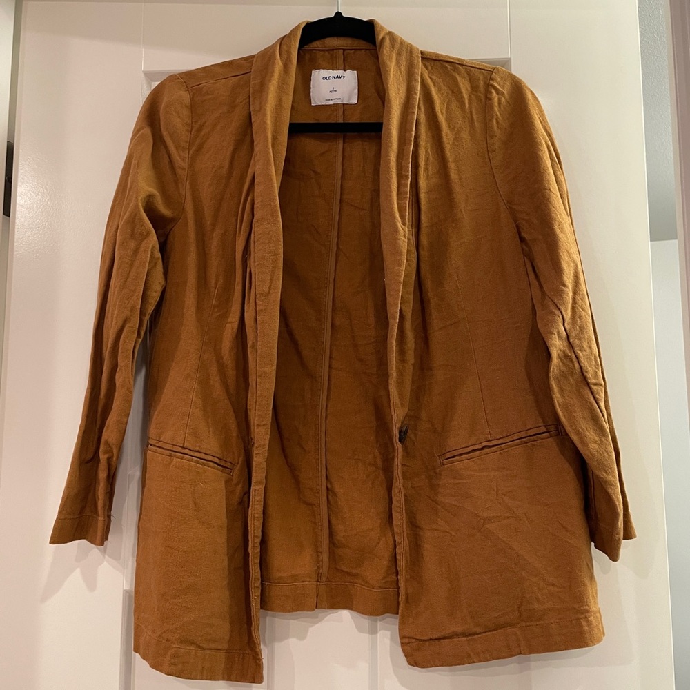 Old Navy Women's Linen-blend in Burnt Ochre